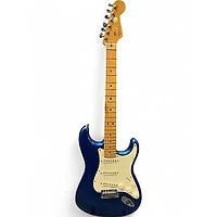 Used Fender American Ultra Stratocaster Cobra Blue Solid Body Electric Guitar