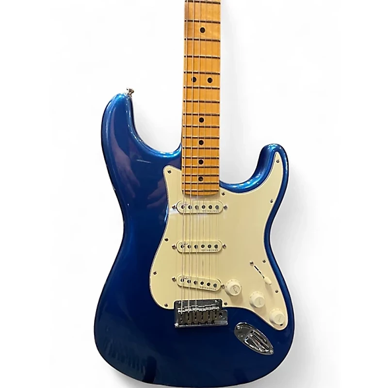 Used Fender American Ultra Stratocaster Cobra Blue Solid Body Electric Guitar