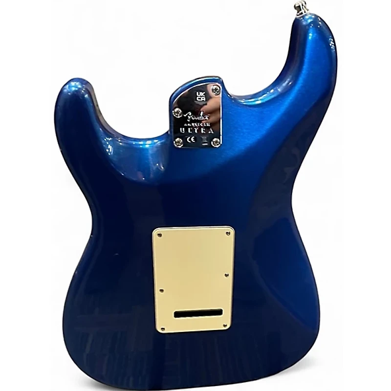 Used Fender American Ultra Stratocaster Cobra Blue Solid Body Electric Guitar