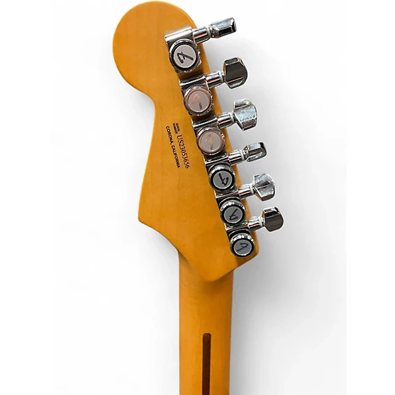 Used Fender American Ultra Stratocaster Cobra Blue Solid Body Electric Guitar