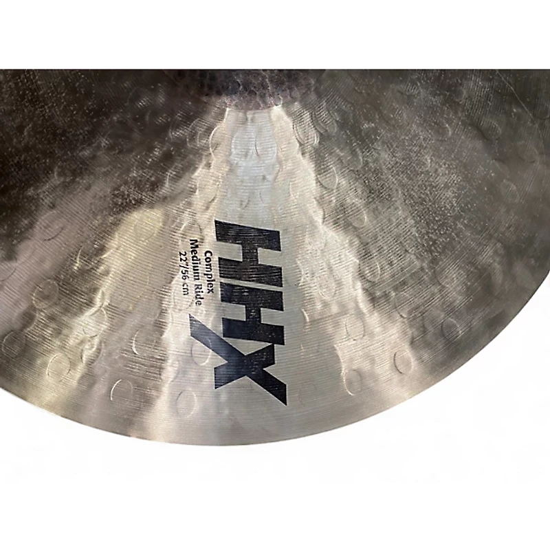 Used SABIAN 22in HHX Complex Medium Ride Cymbal