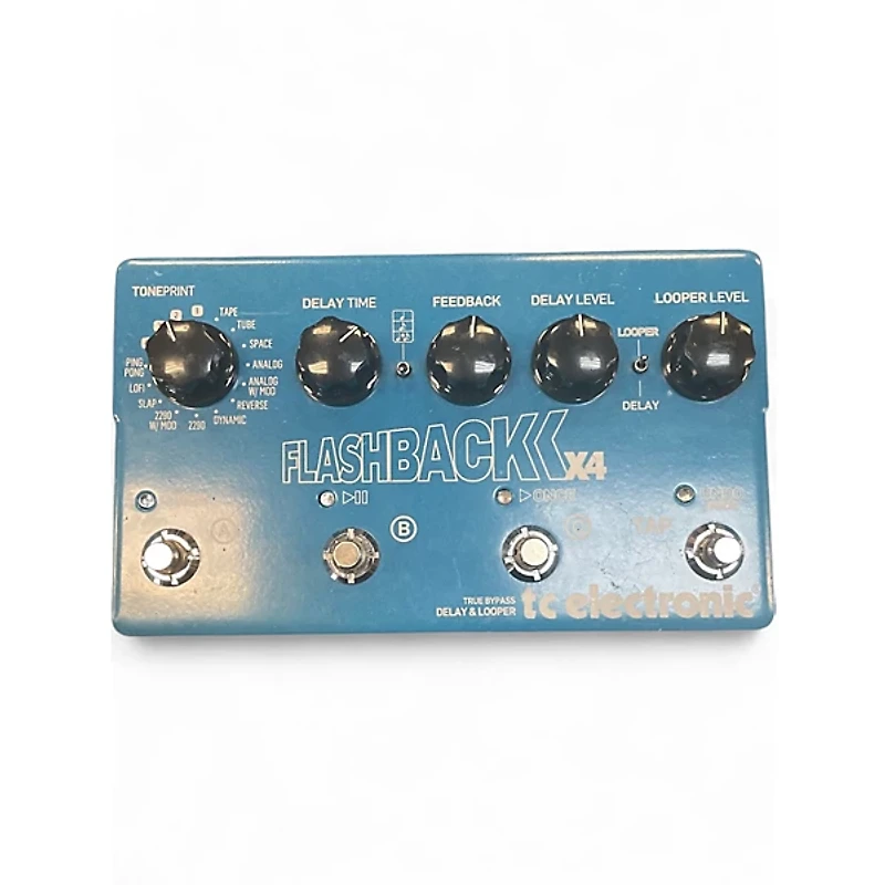 Used TC Electronic Flashback X4 Delay And Looper Effect Pedal