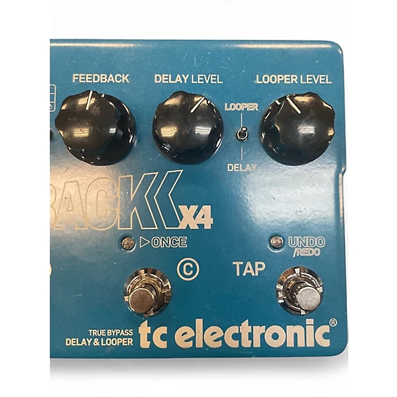 Used TC Electronic Flashback X4 Delay And Looper Effect Pedal