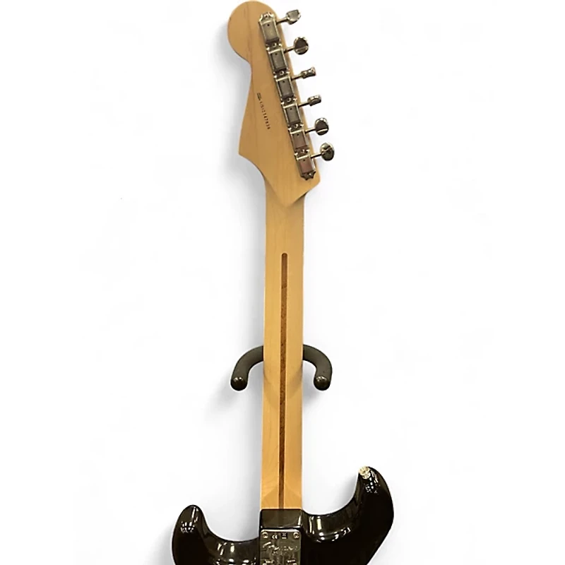 Used Fender Artist Series Eric Clapton Stratocaster Black Solid Body Electric Guitar