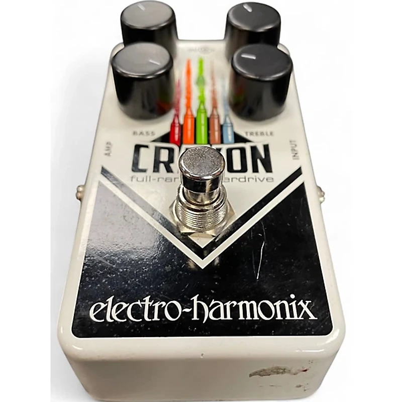 Used Electro-Harmonix Crayon Full Range Overdrive Effect Pedal