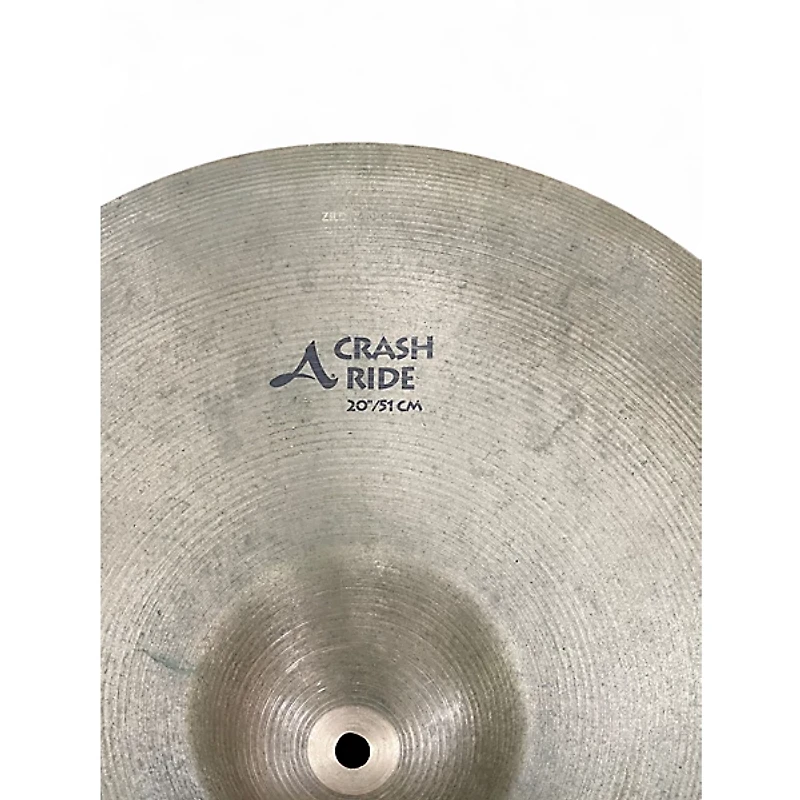 Used Zildjian 20in A Series Crash Ride Cymbal
