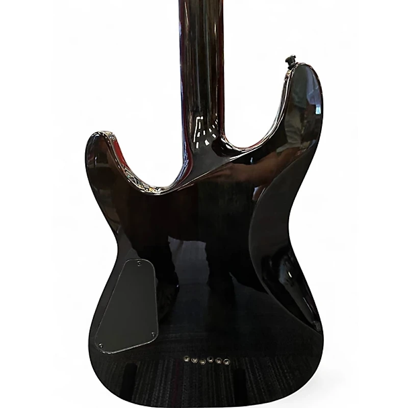 Used Schecter Guitar Research C1 Diamond Series Snow Leopard Solid Body Electric Guitar