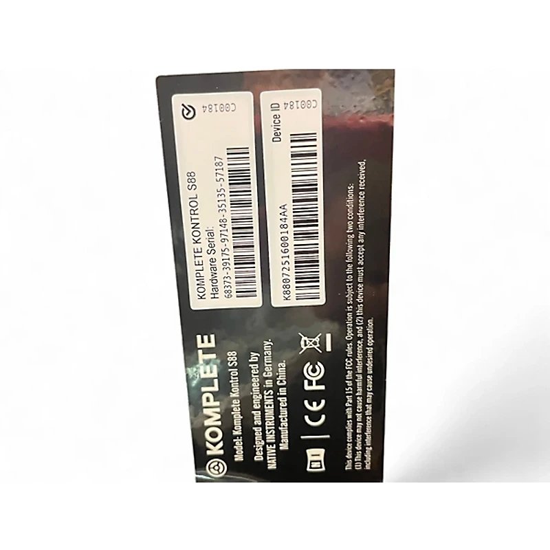 Used Native Instruments Komplete Kontrol S88 MK2 MIDI Controller