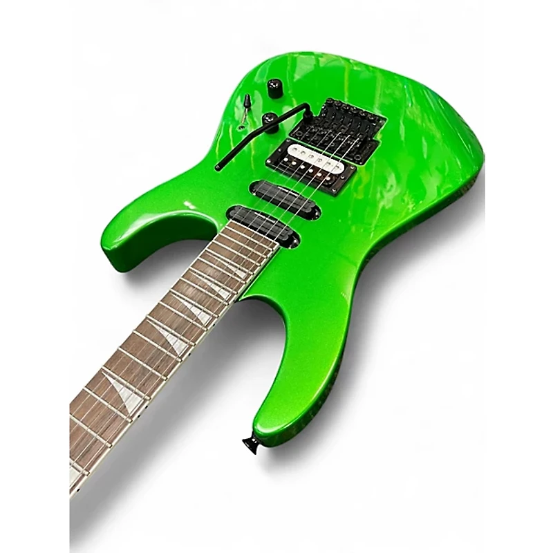 Used Jackson X Series Soloist SL3 DX Metallic Green Solid Body Electric Guitar