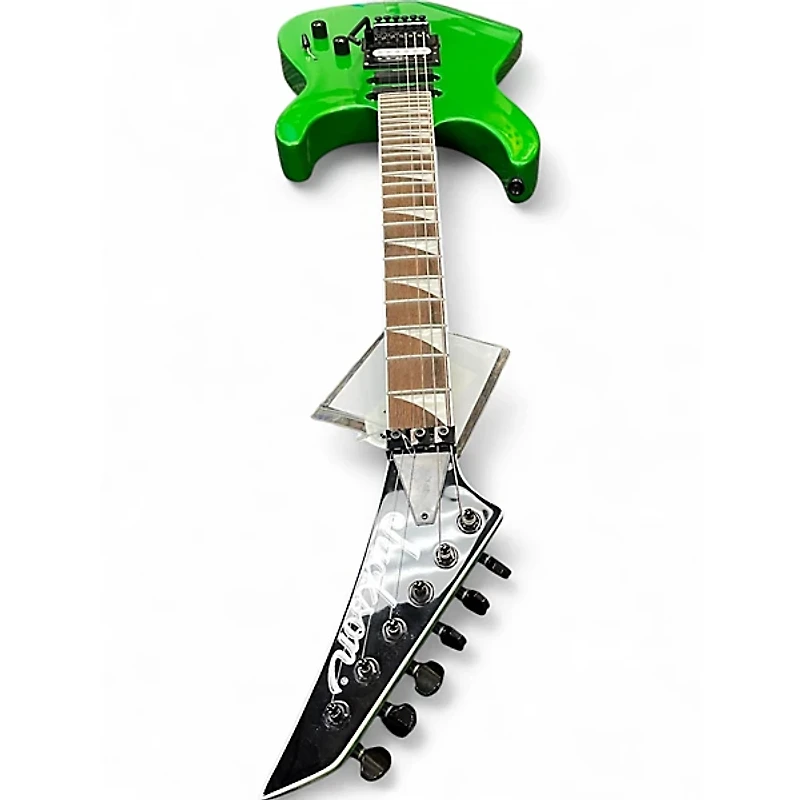 Used Jackson X Series Soloist SL3 DX Metallic Green Solid Body Electric Guitar