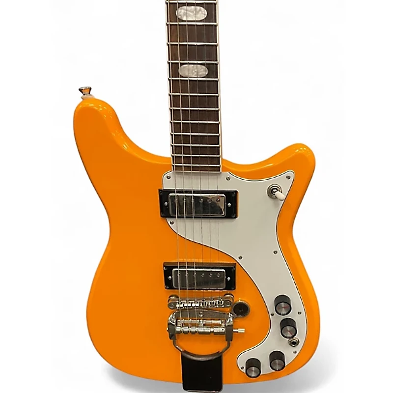 Used Epiphone 150TH Anniversary Crestwood Custom Orange Solid Body Electric Guitar