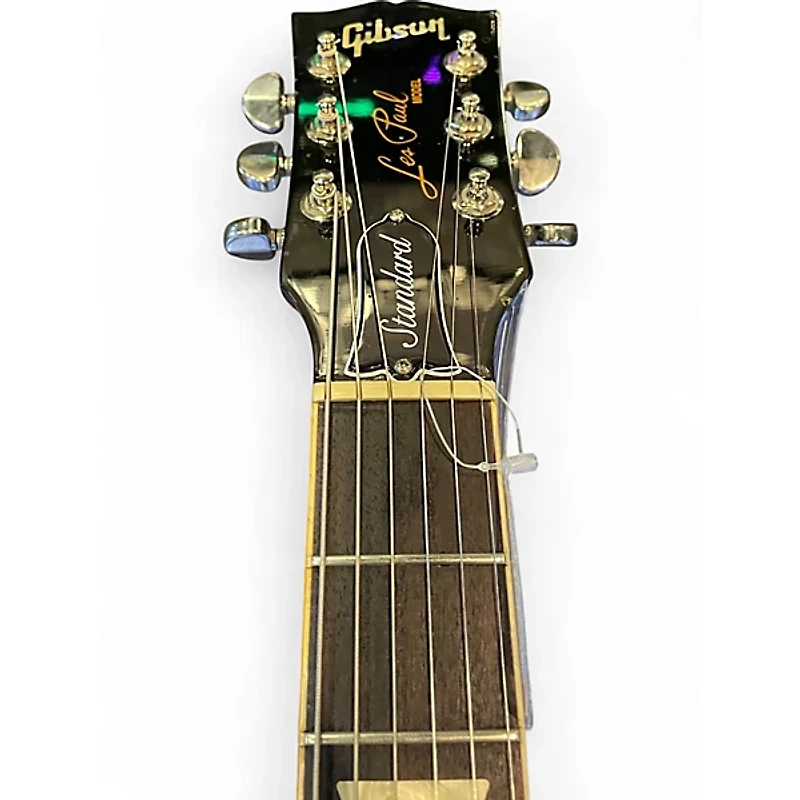 Used Gibson Les Paul Standard Black Solid Body Electric Guitar