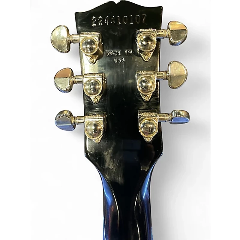 Used Gibson Les Paul Standard Black Solid Body Electric Guitar