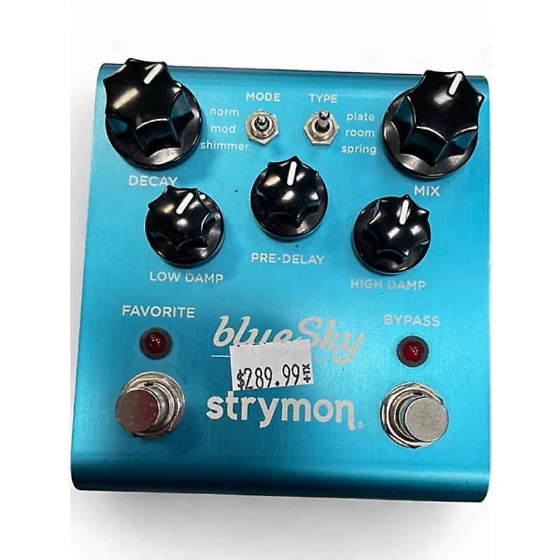 Used Strymon Bluesky Reverb Effect Pedal