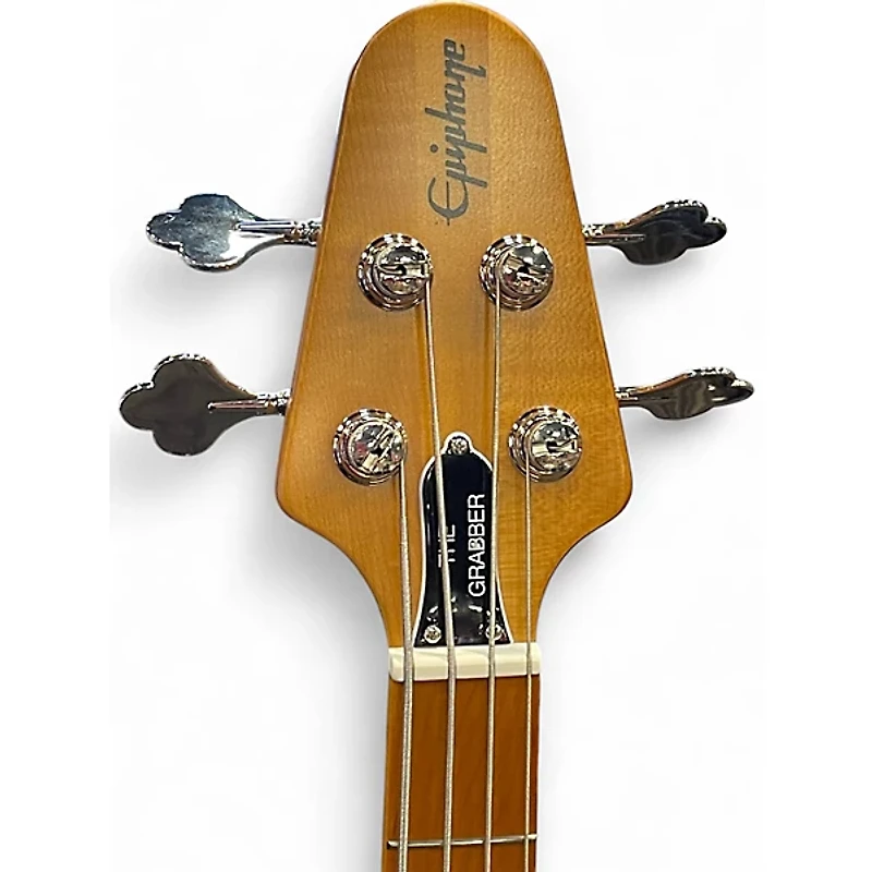 Used Epiphone The Grabber Black Electric Bass Guitar