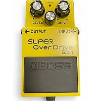 Used BOSS SD1 Super Overdrive Effect Pedal