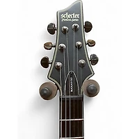 Used Schecter Guitar Research BLACKJACK SLS Black Solid Body Electric Guitar