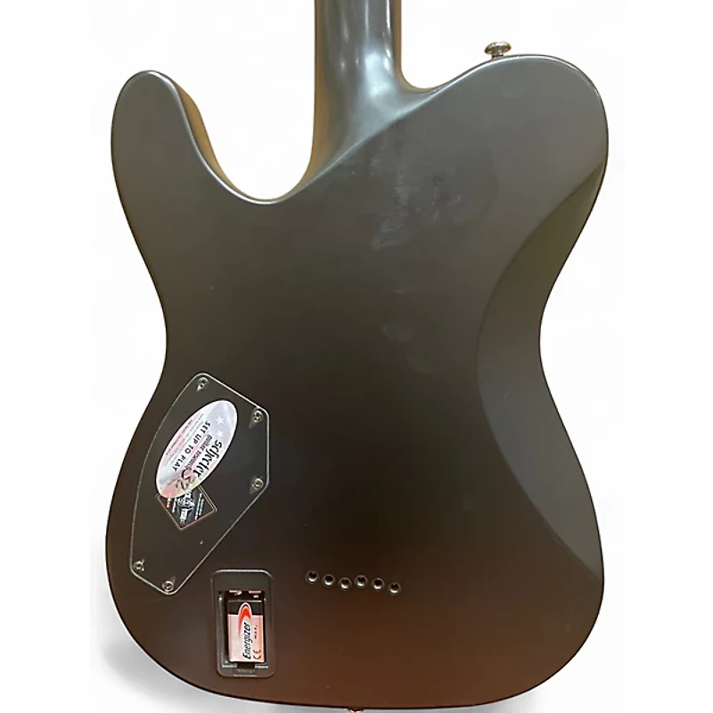 Used Schecter Guitar Research BLACKJACK SLS Black Solid Body Electric Guitar