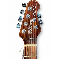 Used Ernie Ball Music Man Albert Lee Signature Gold Solid Body Electric Guitar