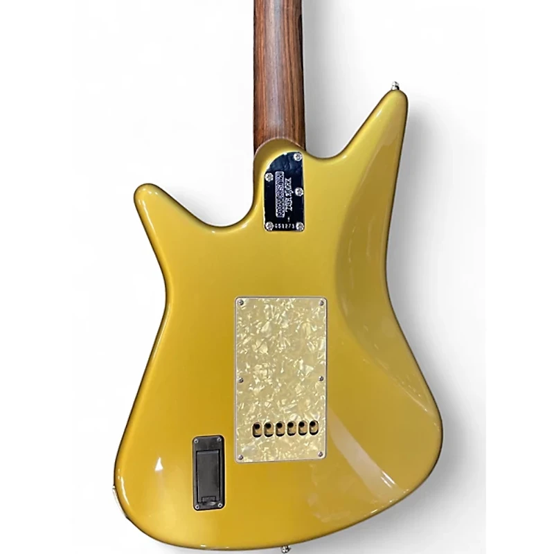 Used Ernie Ball Music Man Albert Lee Signature Gold Solid Body Electric Guitar