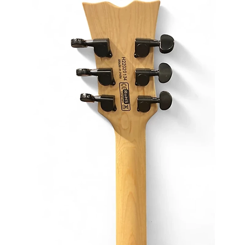 Used Dean Thoroughbred Blue Solid Body Electric Guitar