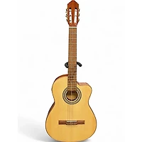 Used Lucero LC150SCE Natural Classical Acoustic Electric Guitar