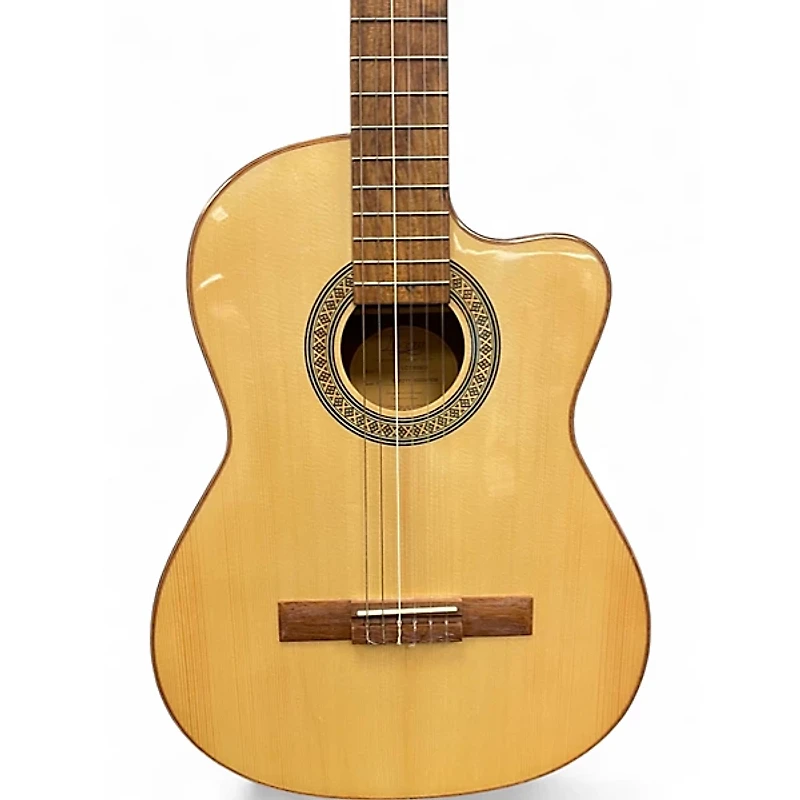 Used Lucero LC150SCE Natural Classical Acoustic Electric Guitar