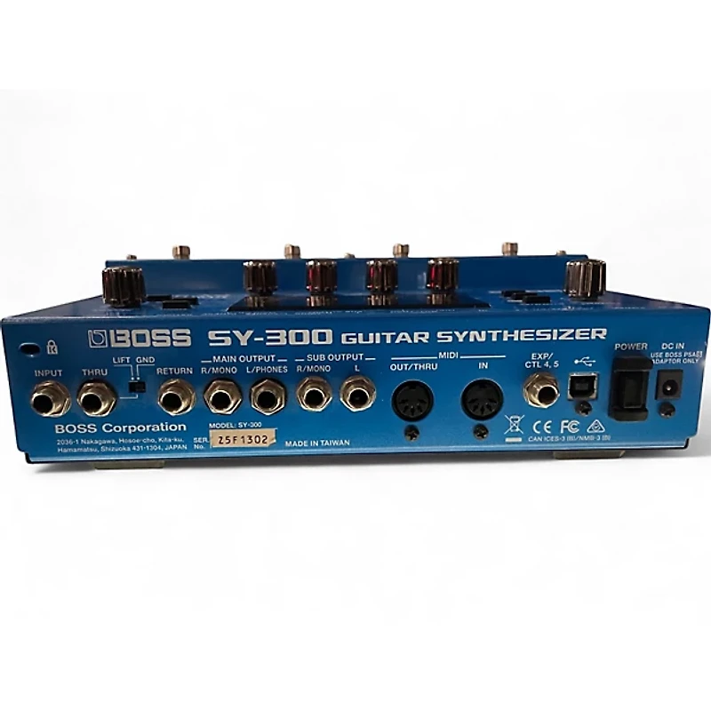 Used BOSS SY300 Guitar Synthesizer Effect Pedal
