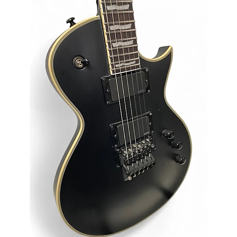 Used ESP LTD EC1000 Deluxe Black Solid Body Electric Guitar