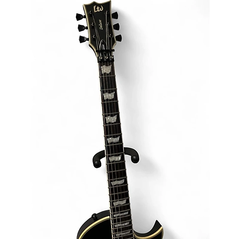 Used ESP LTD EC1000 Deluxe Black Solid Body Electric Guitar