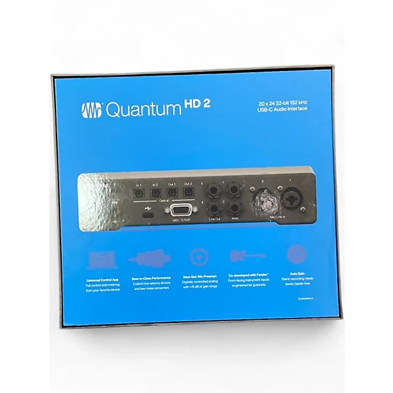 Used PreSonus QUANTUM HD2 Audio Interface