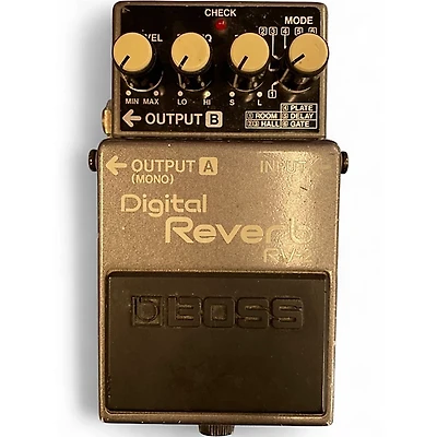 Used BOSS RV2 Digital Reverb Effect Pedal