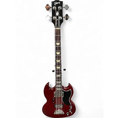 Used 2021 Gibson EB0 Cherry Electric Bass Guitar