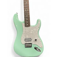 Used Fender Tom Delonge Signature Stratocaster Surf Green Solid Body Electric Guitar