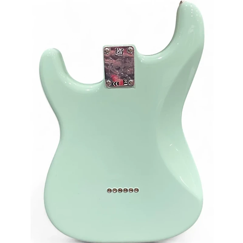 Used Fender Tom Delonge Signature Stratocaster Surf Green Solid Body Electric Guitar