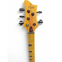 Used Schecter Guitar Research Riot 5 Session Natural Electric Bass Guitar