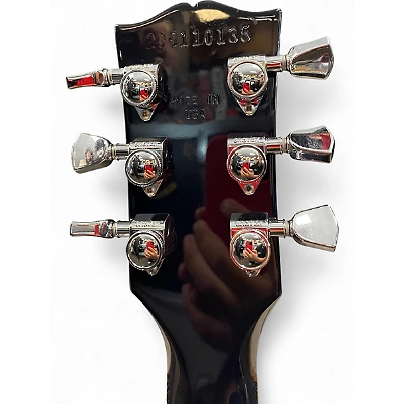 Used Gibson Les Paul Traditional Pro V Flame Top Blueberry Burst Solid Body Electric Guitar