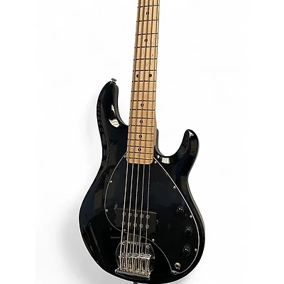 Used Sterling by Music Man Stingray5 Black Electric Bass Guitar