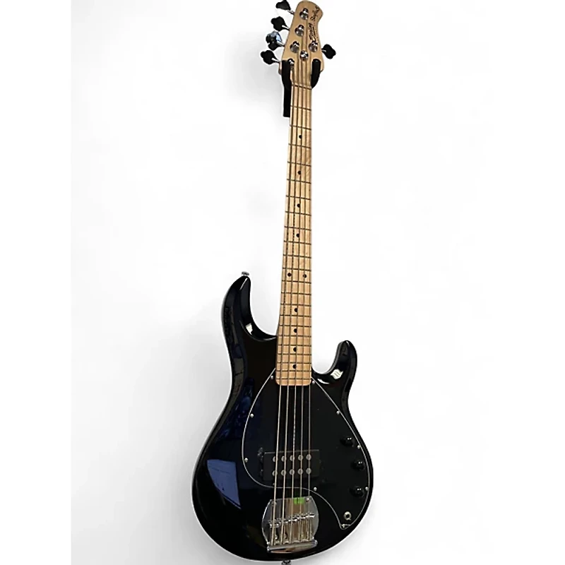 Used Sterling by Music Man Stingray5 Black Electric Bass Guitar