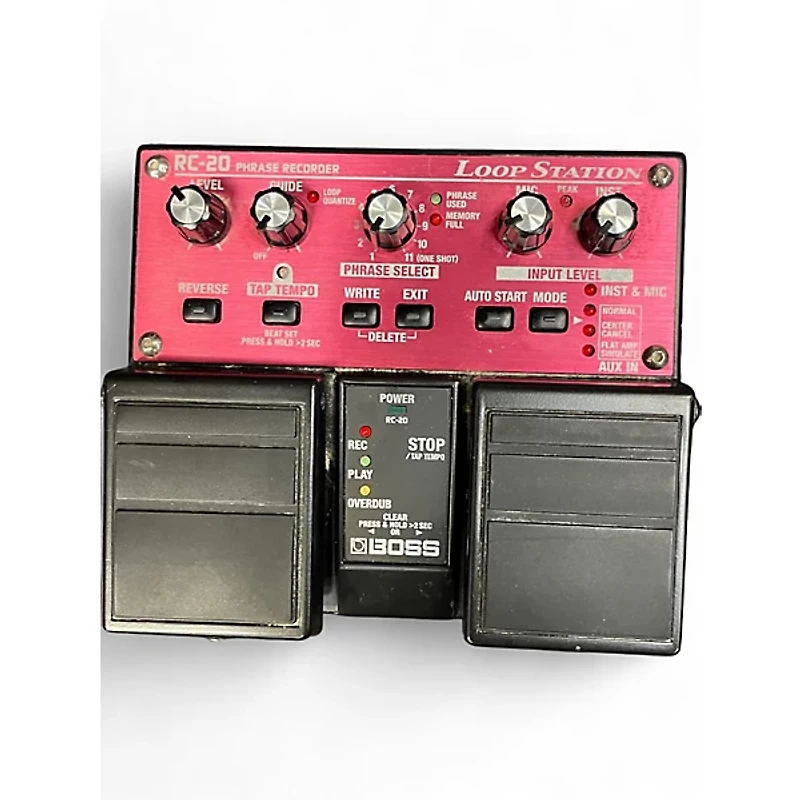 Used BOSS RC20 Loop Station Pedal