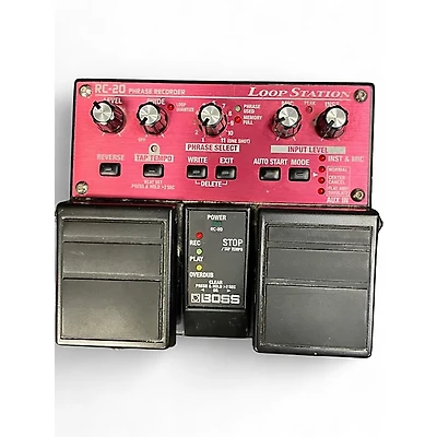 Used BOSS RC20 Loop Station Pedal