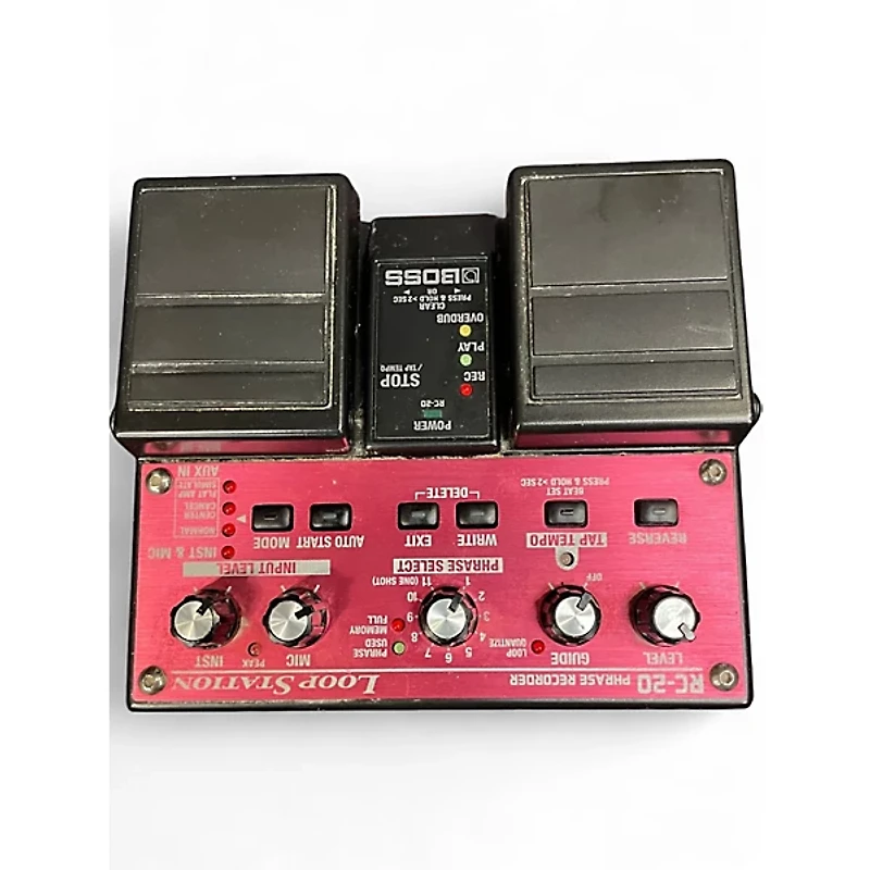 Used BOSS RC20 Loop Station Pedal
