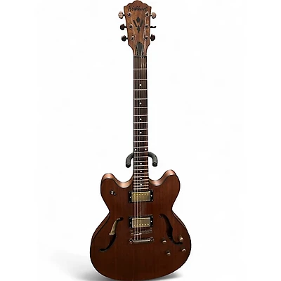 Used Washburn HB32DM Natural Hollow Body Electric Guitar