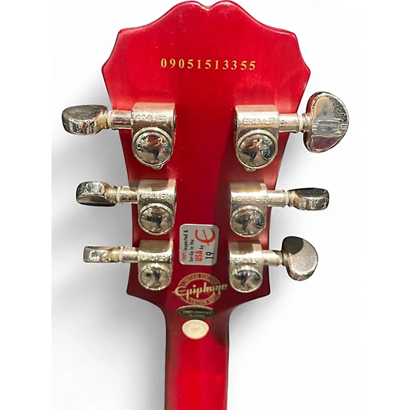 Used Epiphone Les Paul Standard Wine Red Solid Body Electric Guitar