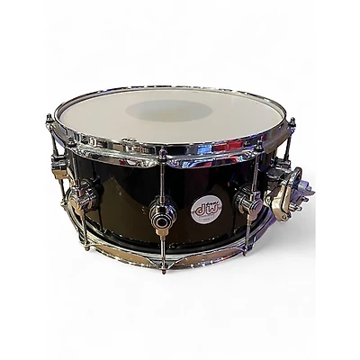 Used DW 14X6 Design Series Snare Black Drum