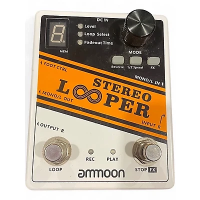 Used Ammoon Stereo Looper Pedal
