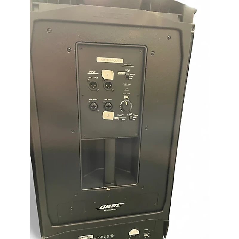 Used Bose F1 MODEL 812 FLEXIBLE ARRAY LOUDSPEAKER AND SUBWOOFER COMBO Sound Package
