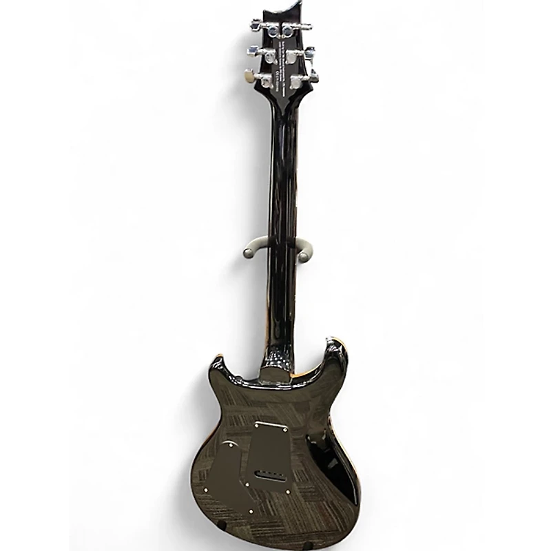 Used PRS SE Custom 24 Black Gold Sunburst Solid Body Electric Guitar