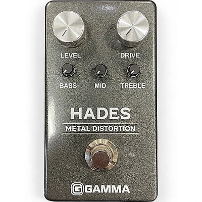 Used GAMMA Hades Metal Distortion Effect Pedal
