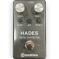Used GAMMA Hades Metal Distortion Effect Pedal